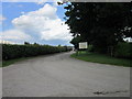 The Entrance to Cold Harbour Farm on New Road