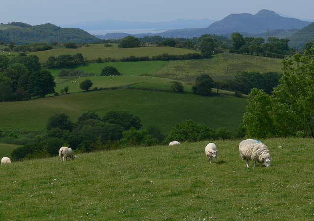 View west into the Vale of Ffestiniog