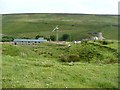 New building and wind turbine at Withens Clough Reservoir