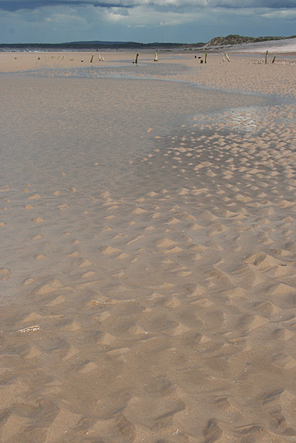 Ripples on Findhorn Beach