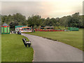 SD6911 : Funfair, Moss Bank Park by David Dixon