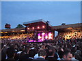 TL6161 : The July Course, Newmarket - Newmarket Nights pop concert by Richard Humphrey