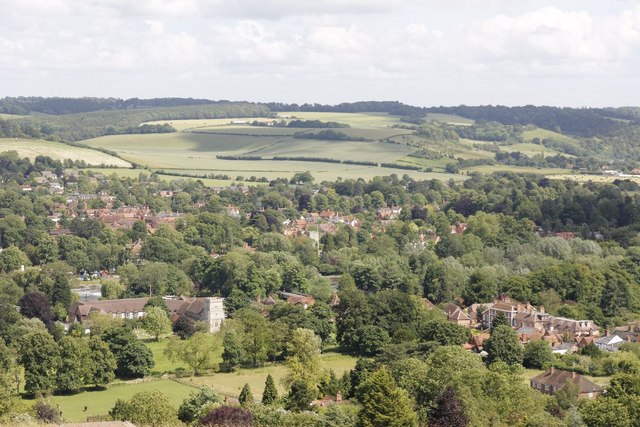 Looking over to Goring