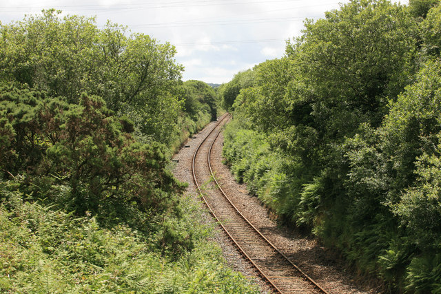 The Newquay branch from nr Criggan