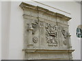 TL0835 : The arms of the de Grey family at Wrest Park by M J Richardson