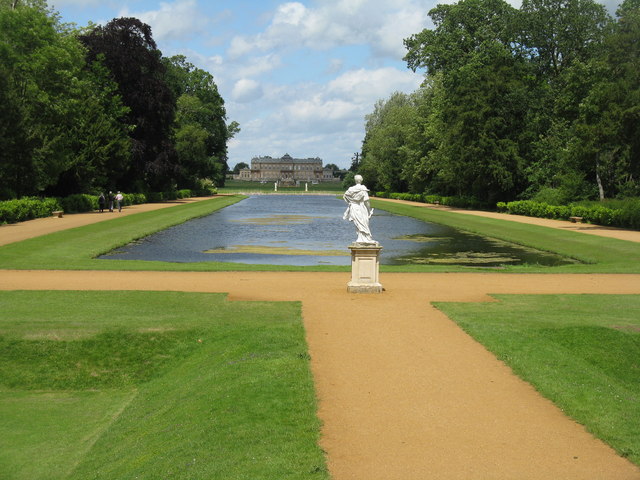 The Long Canal at Wrest Park