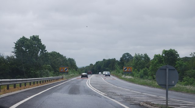 stretch-of-dual-carriageway-ends-a303-n-chadwick-geograph-britain