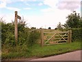 Public footpath near Borley church