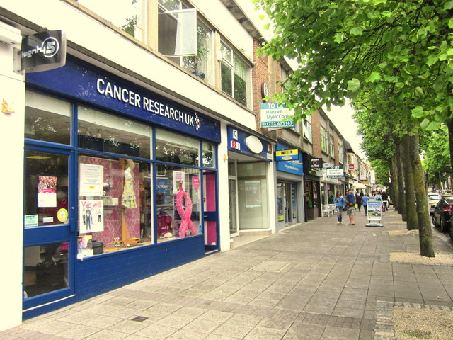 Cancer Research UK Shop Cornwall Street Plymouth