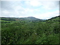 Summer squalls blow in over the Monnow Valley below Garway