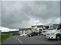 Roadside garage near Abergavenny