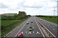 SJ5077 : Westbound M56 from Hare's Lane bridge by Dave Dunford