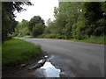 Part of the A1141, as viewed from the entrance to Hill Farm