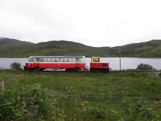 Fintown train and carriage