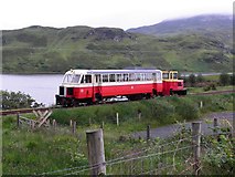 B9101 : Fintown train and carriage by Kenneth  Allen