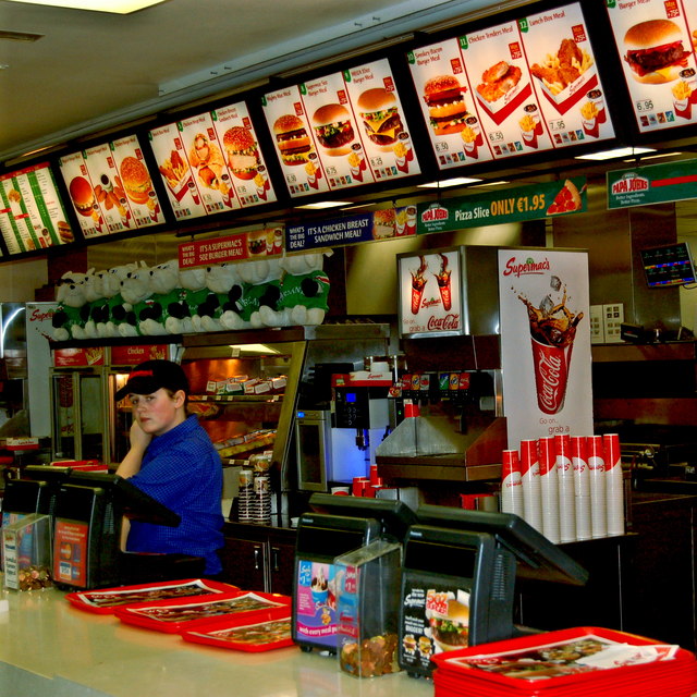 Galway - Rosemary Ave - Supermac's Interior