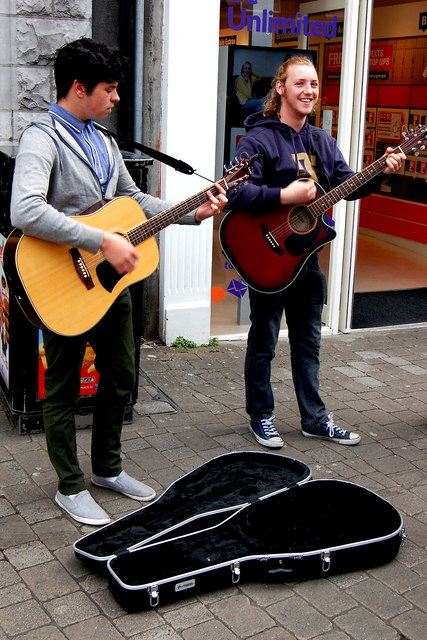Galway - William Street - Street Musicians