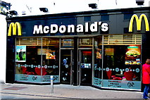 M2925 : Galway - Shop Street - McDonald's by Joseph Mischyshyn