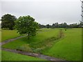 Stream and park in Westwoodhill, East Kilbride