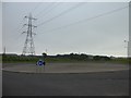 Roundabout on Auldhouse Road