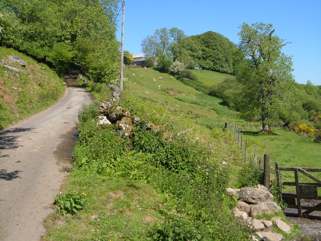 Lane and bridleway, Sherberton