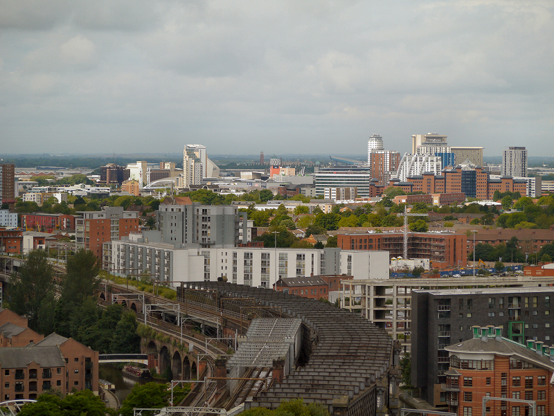 View from Beetham Tower towards Salford... © David Dixon :: Geograph ...