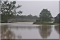 Ottery St Mary : Footbridge across the River Otter