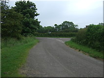 NU1928 : Minor road towards West Fleetham by JThomas