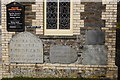 Memorial tablets, Boscastle Methodist Church