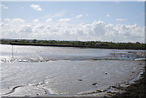 TQ9665 : Low tide, Conyer Creek by N Chadwick