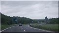 A303 approaching the Mere turning