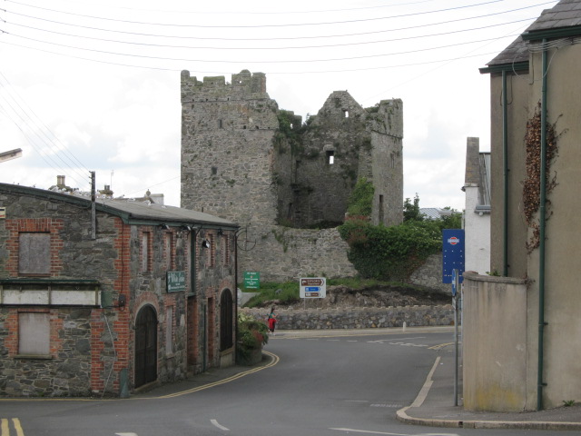 Portaferry Castle from Castle Street