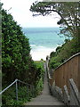 Branksome: footpath 66 to the beach