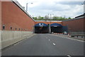 Medway Tunnel, western portal