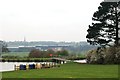 Lake at the outdoor activities centre, Caythorpe Court