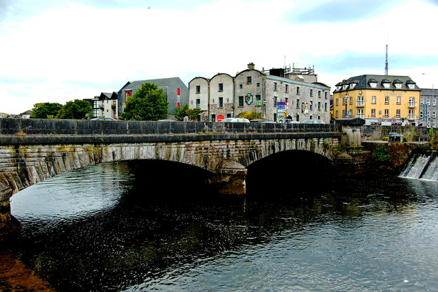 Galway - River Corrib Walk - O'Brien's Bridge & Dam