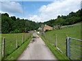 Cottages below Fernbrake Hill, Lower Soudley