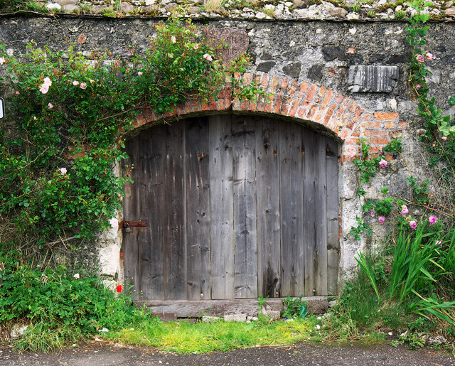 Old gateway, Rathlin Island