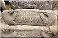 Middle Hogback Stone detail, Brompton Church