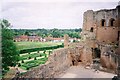 Kenilworth Castle and houses at Castle Green