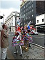 TQ2981 : A flamboyant presence in Great Marlborough Street by Basher Eyre