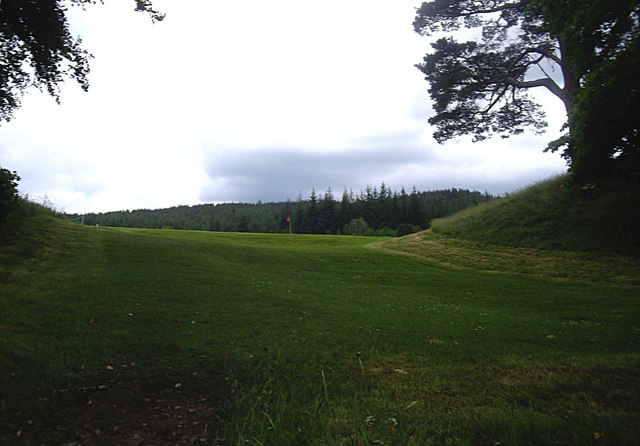 The western side of Balmoral private golf course