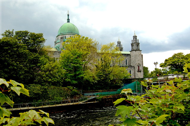 Galway - River Corrib Walk - St Nicholas Cathedral 