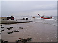 NZ6025 : Coble at Redcar slipway by Martin Speck