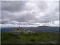 SH7162 : Summit Cairn, Pen Llithrig y Wrach by Chris Andrews