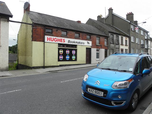 Hughes Bookmakers, Tandragee \u00a9 Kenneth Allen :: Geograph Ireland