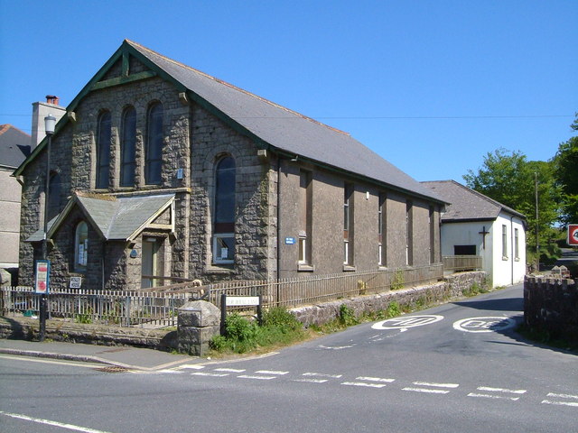 Former Methodist Chapel, and church, Princetown