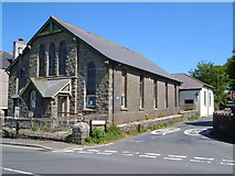 SX5973 : Former Methodist Chapel, and church, Princetown by Derek Harper