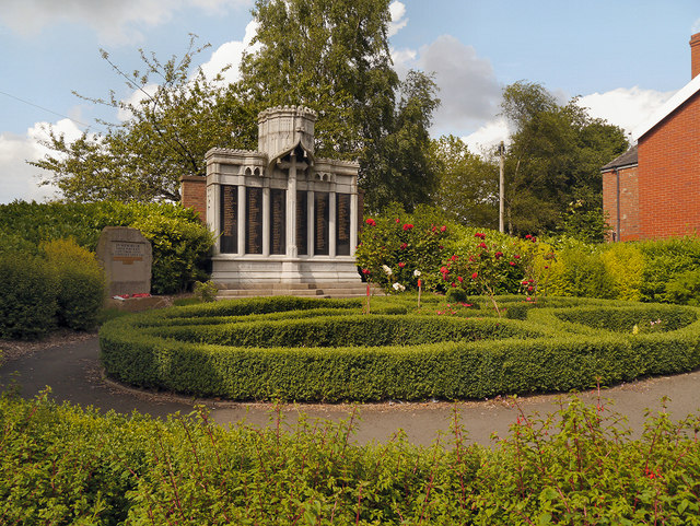 Memorial Garden and War Memorial, Leyland