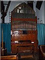 SU3146 : St Michael & All Angels, Weyhill: organ by Basher Eyre